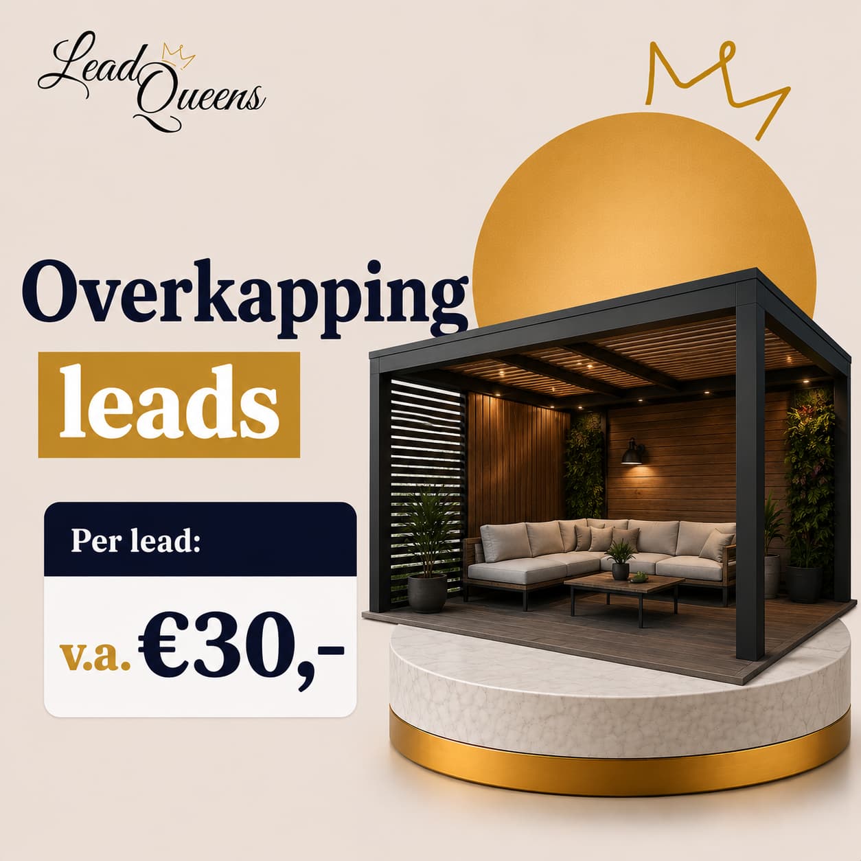 overkapping leads