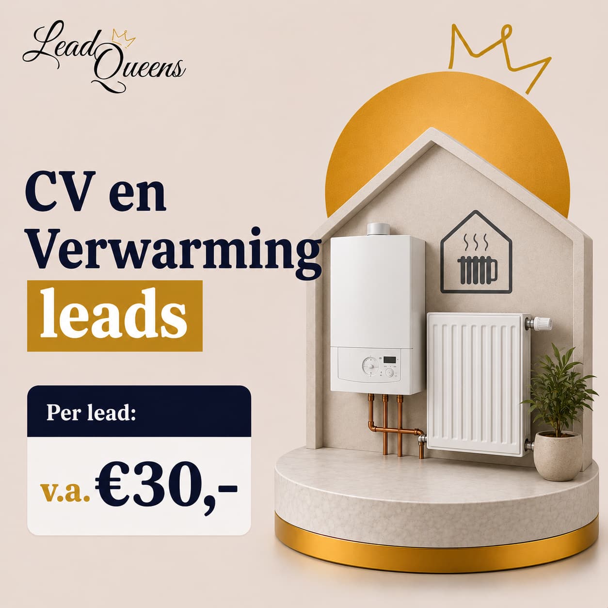 CV en Verwarming leads