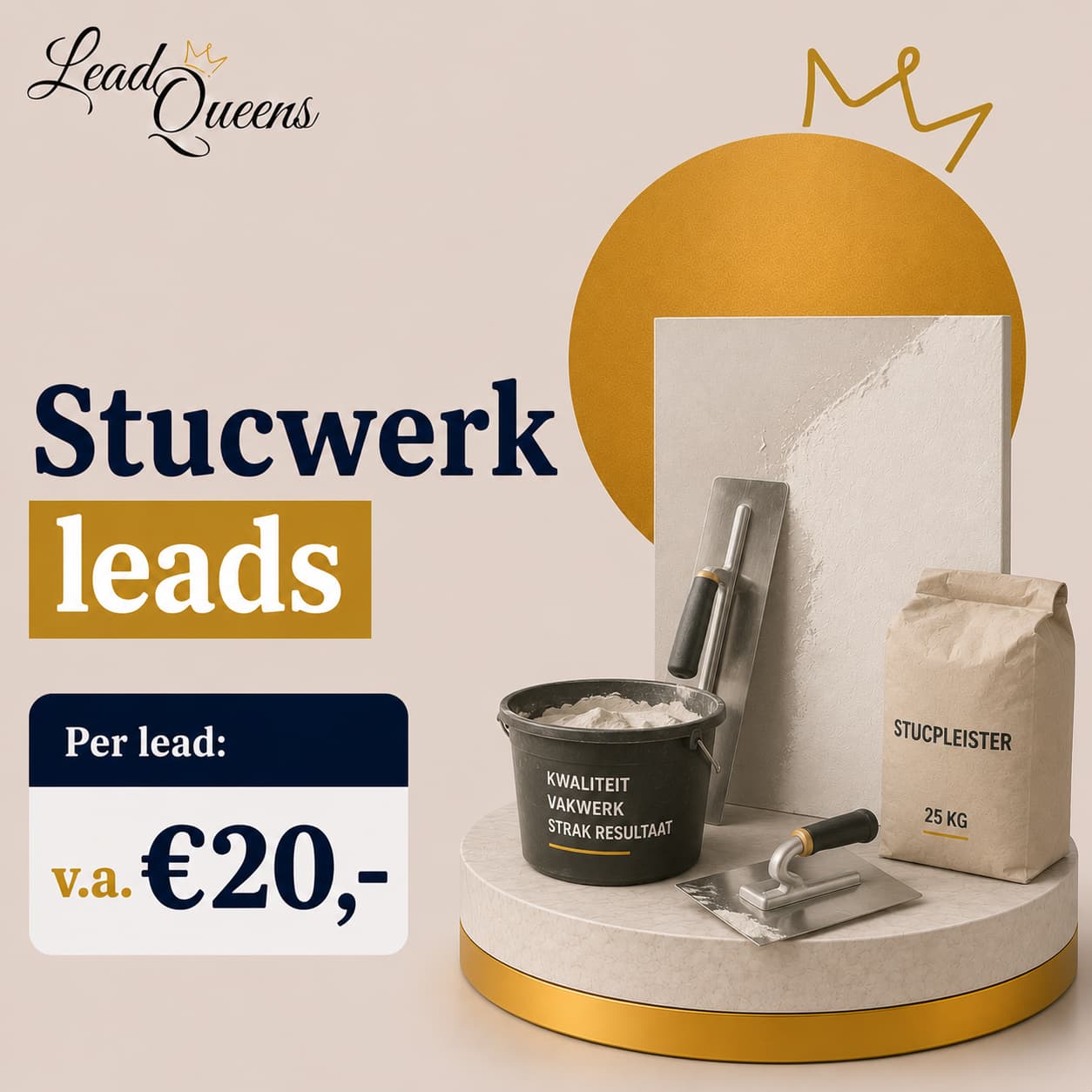Stucwerk Leads